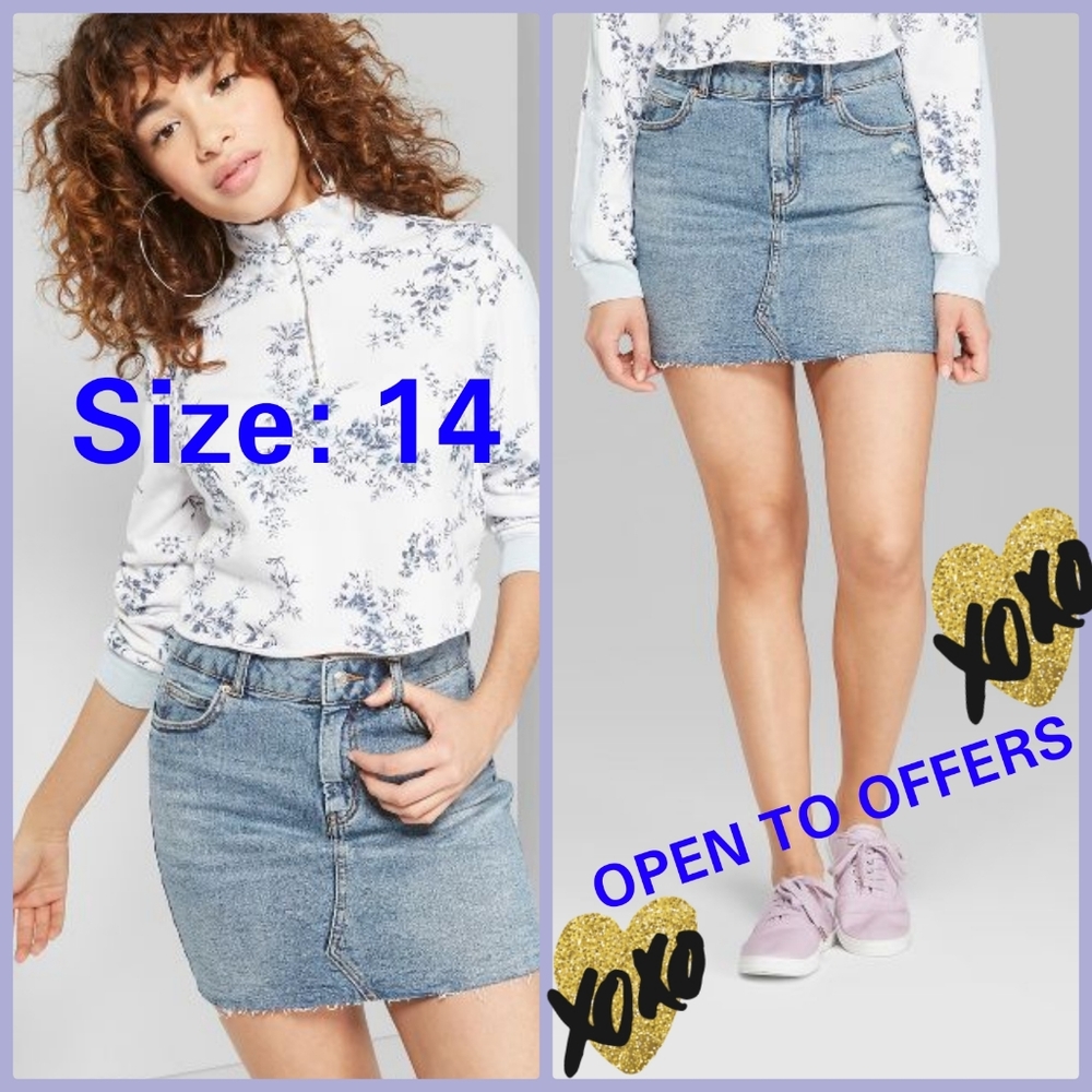 Flirty Mini-Skirt Like NEW|Size 14|$7